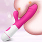 Female artificial dildo vibrator female G-spot orgasm massager couple vibrator-FM005