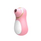 Shuangmi Little Penguin Suction Device Female Masturbator Sucking Breast Pump Pussy Licking Device-FM008