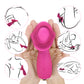 Silicone Head Massager Multi-function Electric Waterproof Cleansing Nipple Sucking Clitoral Vibrator body Massage Brush