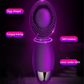 Silicone Head Massager Multi-function Electric Waterproof Cleansing Nipple Sucking Clitoral Vibrator body Massage Brush