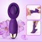 Silicone Head Massager Multi-function Electric Waterproof Cleansing Nipple Sucking Clitoral Vibrator body Massage Brush